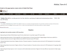 Tablet Screenshot of abdulaitaiwo.com